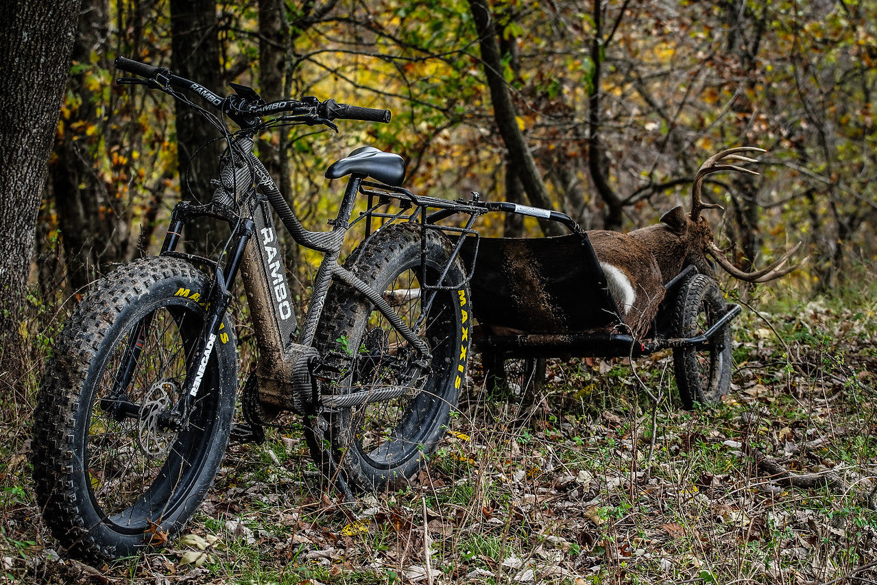 Bike pulling cart online